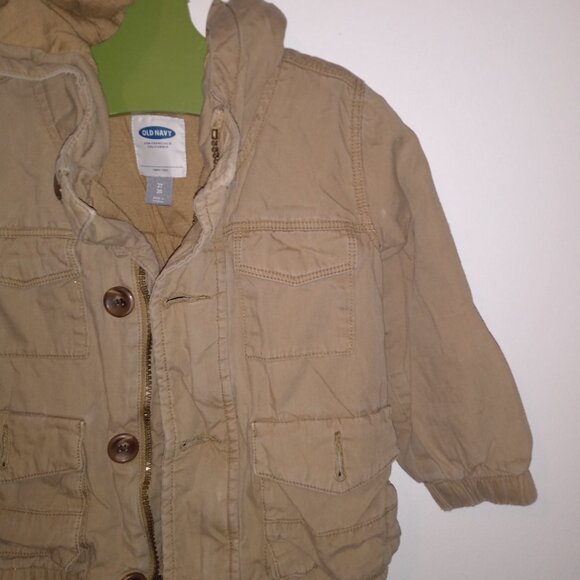 Old Navy Tan Jacket 2T - Picture 4 of 7